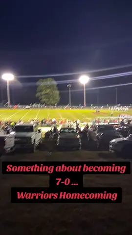 Warrior football. 7-0!!! #calhoun #boysoffall #football #warriors #fridaynightlights 