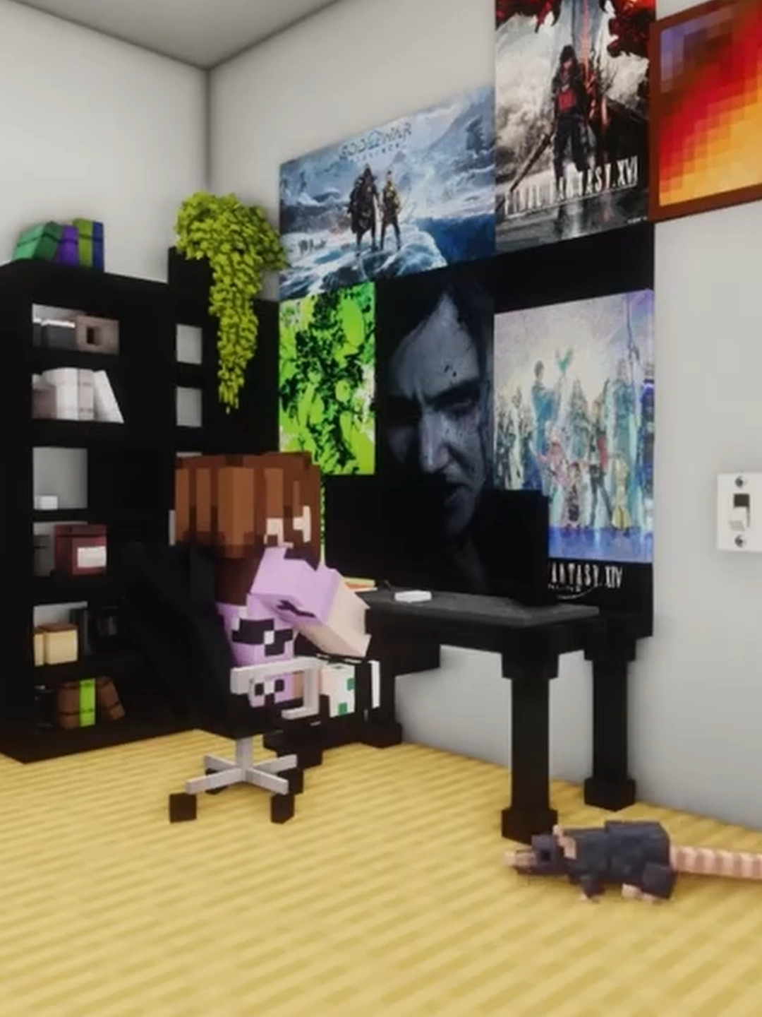 JEAN VS RATO no MINECRAFT! Pt.1 #Minecraft  #jogandofoddaci #saiko #gemaplys #jf #engraçado #humor #meme