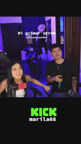 Mi primer STREM EN KICK . Primera mujer stremer en Putumayo ?  con @FLODWID20 #kick #stream #calificandoperfiles #streming 