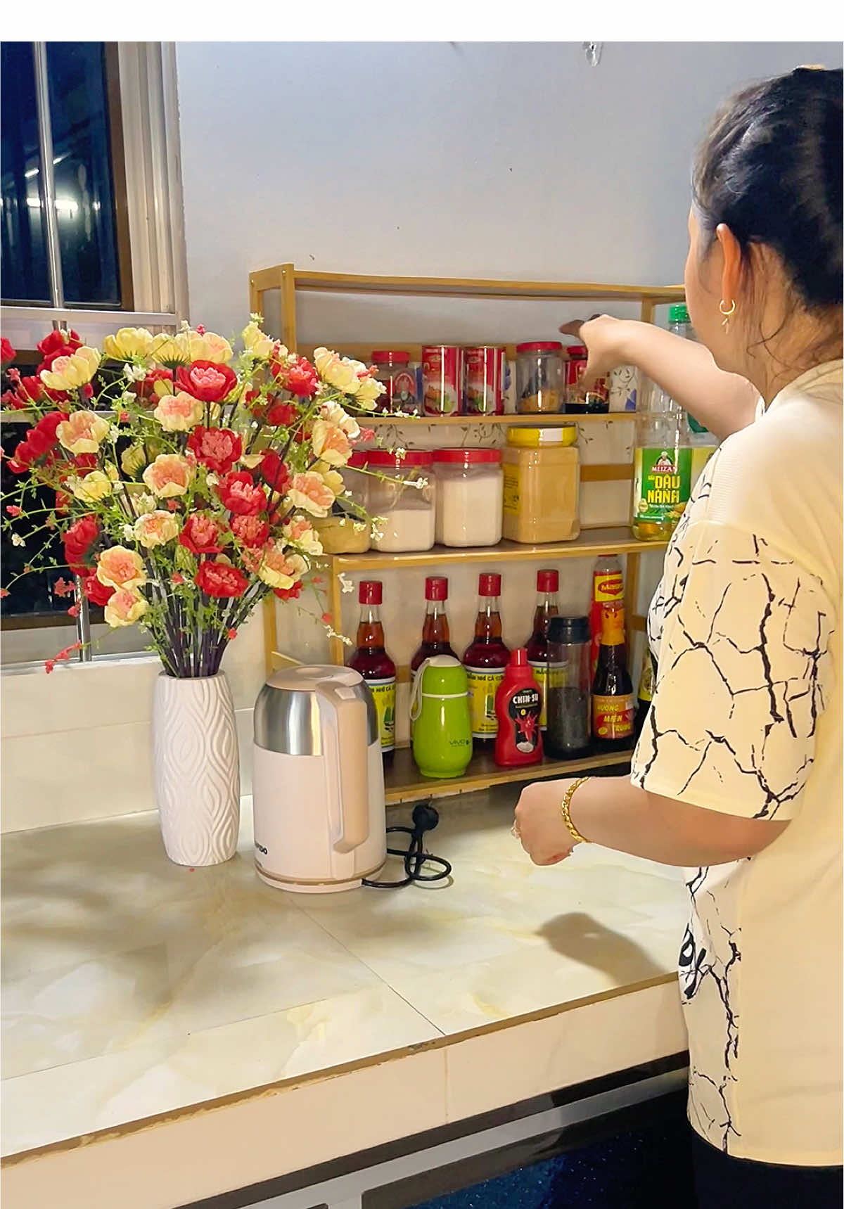 Trả lời @Út Ngoan -Mẹ nhok vàng Kệ để gia vị bằng tre  @Ngọc Lanh (Mẹ Cutin) #kedegiavi #kedanang #giadungtienich #ngoclanhmecutin #xuhướng 
