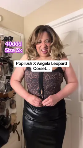Ya’ll wanted an update and here ya’ll go #fyp #popilush #leopardprint  #popilushcorset  #angelasimmonsxpopilush  