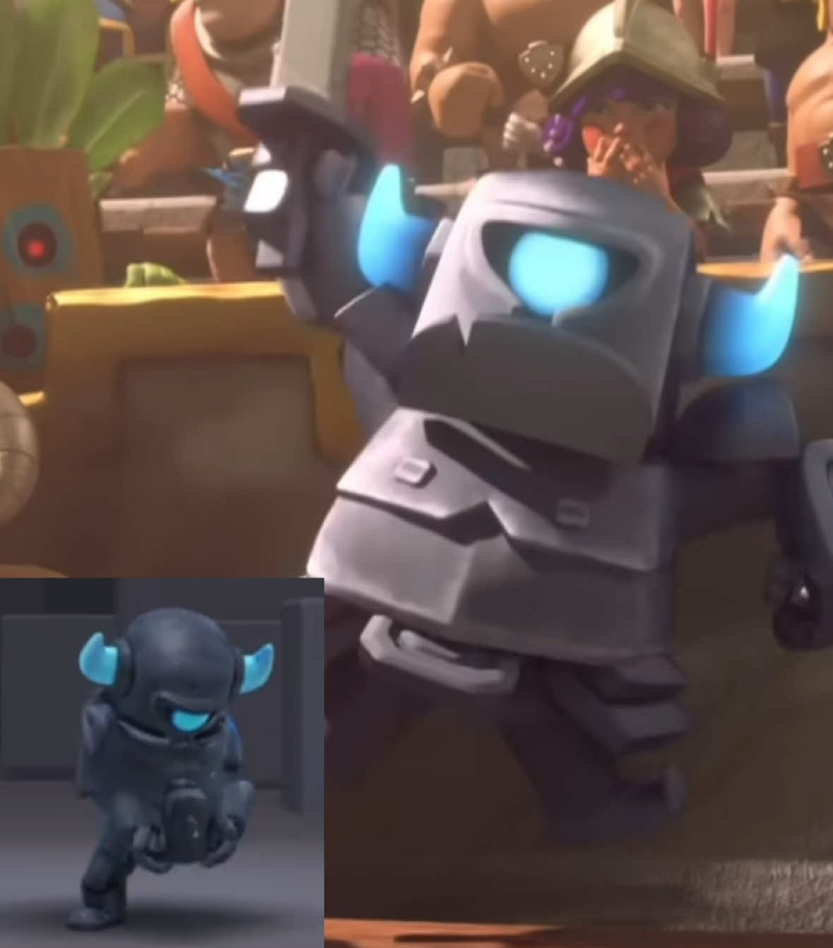 MINI PEKKA 🤖 | Song Name: Munchausen Funk | GAME - CLASH ROYALE! 👑 | #clashroyale #supercell #minipekka #pancakes #fyp 