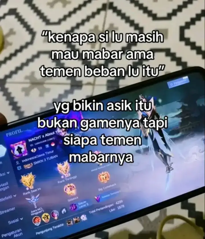 #yzbcafypシ #mlbb #quotesml #lewatberanda