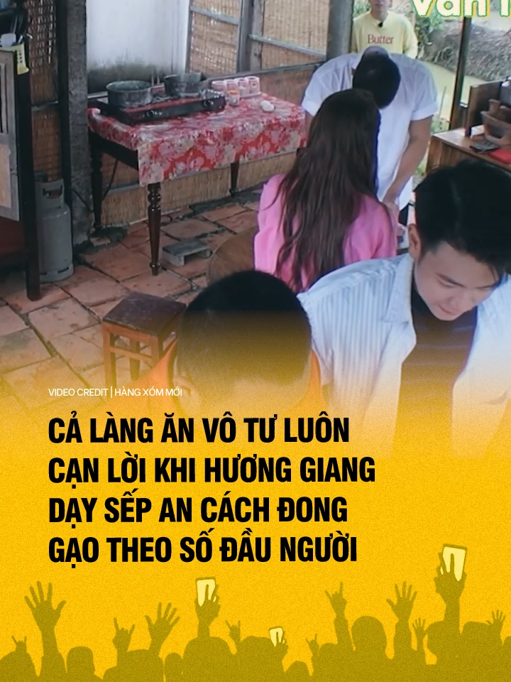 Cả làng ăn vô tư :))) #huonggiang #chipu #antruong #hangxommoi #hongshowbiz #viral #xuhuong #fyp