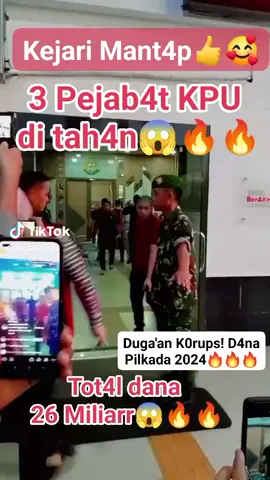 3 Pejabat KPU Di TAHAN !!