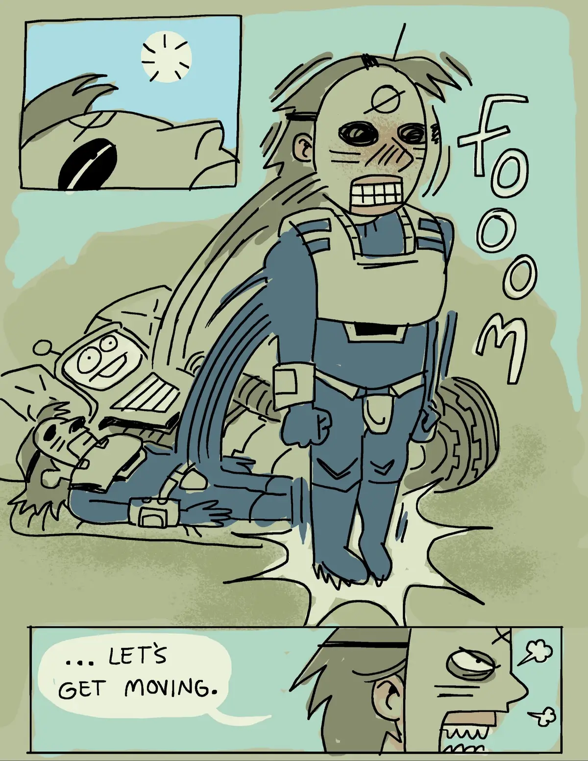 Courier Six sees something familiar #artistsoftiktok #falloutnewvegas #fallout #yesmanfallout #selfship 