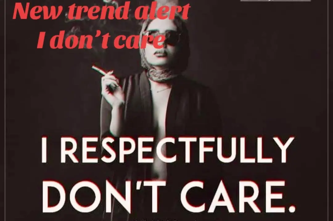 I don’t care trending sound!!!