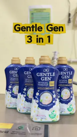 GENTLE GEN DENGAN FORMULA BARU!! #gentlegen #nyucibarengarielnoah#detergentumbuhan #promomakan1010 #fyp 