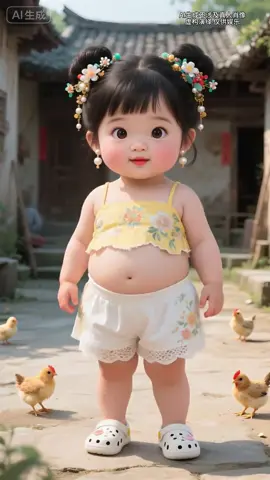 Cute Baby Dance~ #cutebaby #happydance #cutedance #funnybaby #aidance 