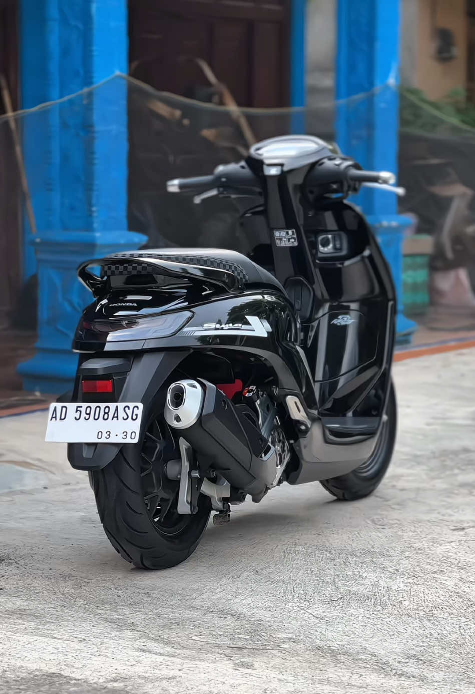 Stylo hitam seganteng ini wakk🤩#stylo #stylo160 #stylomodifikasi 