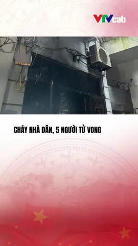 Cháy nhà dân tại phố Kim Hoa (Hà Nội), 5 người thiệt mạng#vtvcabtintuc#vtvcab#tiktoknews