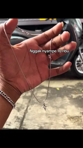 Cakep gini gak nyampe 10k #kalungbintang#kalungtitanium#fyp