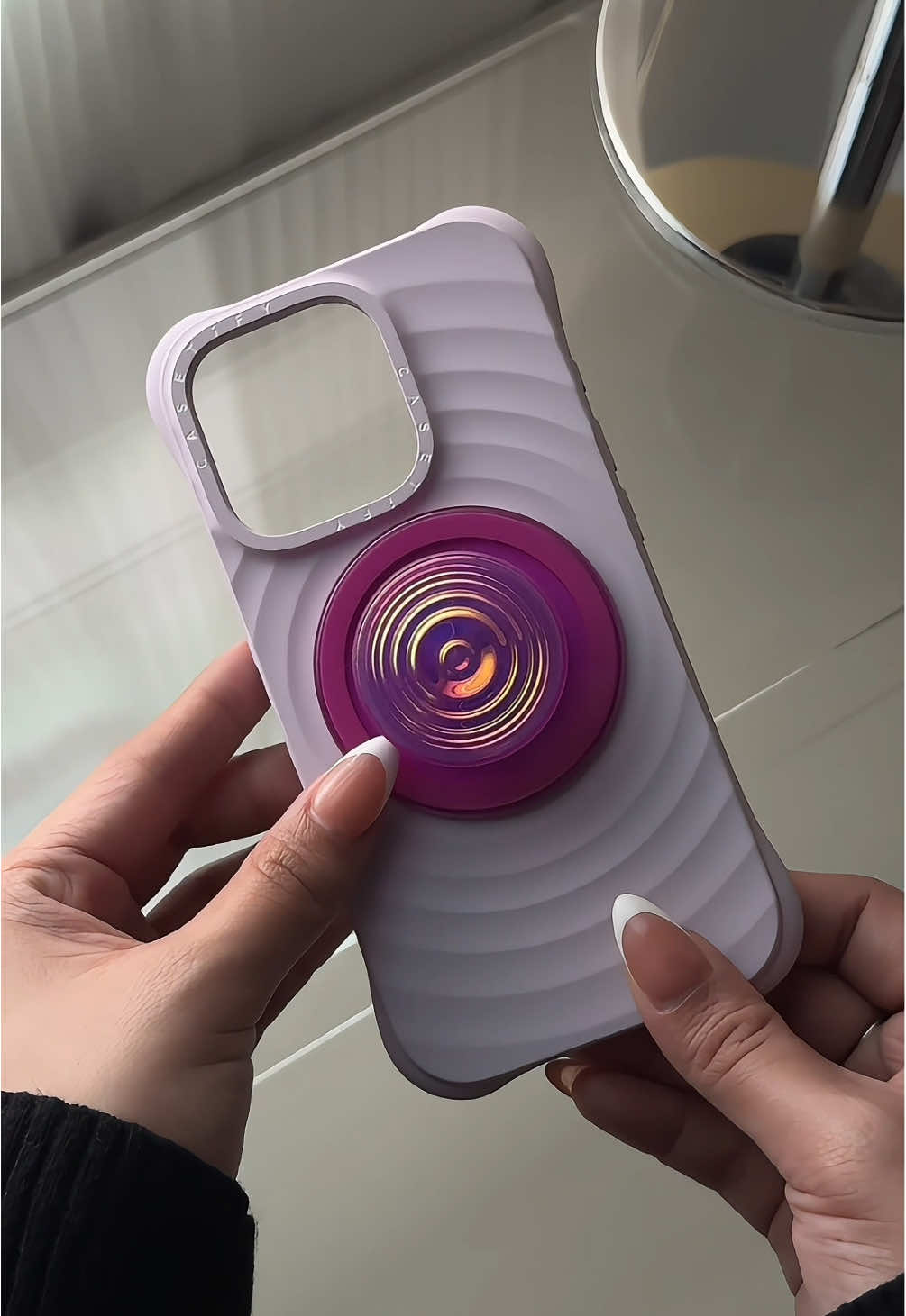 magsafe ripple case + ripple popsocket = perf combo 💖 #casetify #ripplecase #magsafephonecase #phonecase 