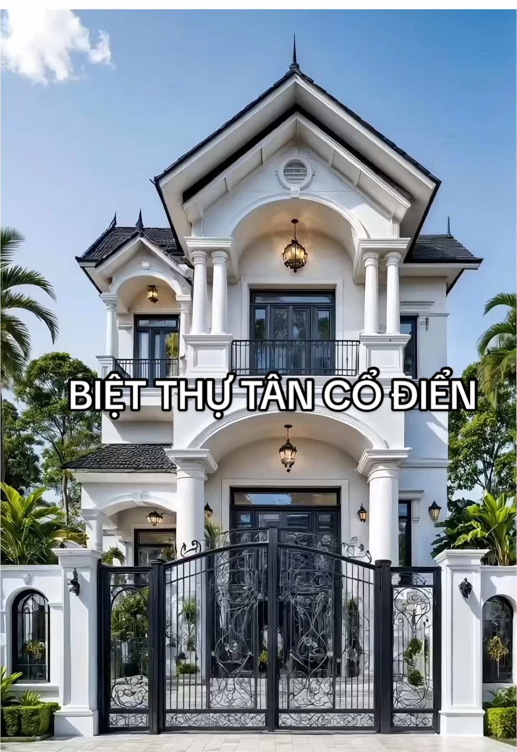 Biệt thự tân cổ điển - Nét đẹp trường tồn cùng thời gian #anviehome #xuhuong #thietkekientruc #thietkenhadep #bietthu 