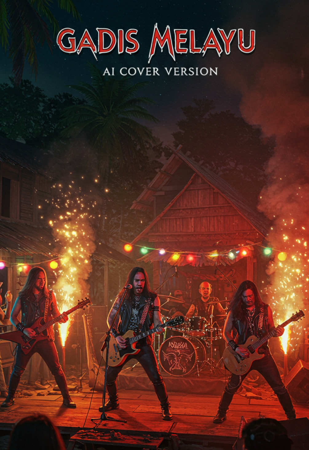 Gadis Melayu (AI Metal COVER Version)” (Credit Dato’ @DJA COLLECTION ) 🔥 “Gadis Melayu – AI Metal cover Version” 🔥 Lagu asal milik legenda suara emas Malaysia, Dato’ Jamal Abdillah. Versi COVER ini kami bawakan dengan jiwa metal — bukan untuk mengubah, tapi sebagai tanda hormat kepada karya agung yang kekal segar sepanjang zaman. Suara boleh berbeza, tapi rasa… tetap sama. 🇲🇾🤘 #GadisMelayu #JamalAbdillah #AIMetalVersion #RockMalaysia #MetalMalaysia    