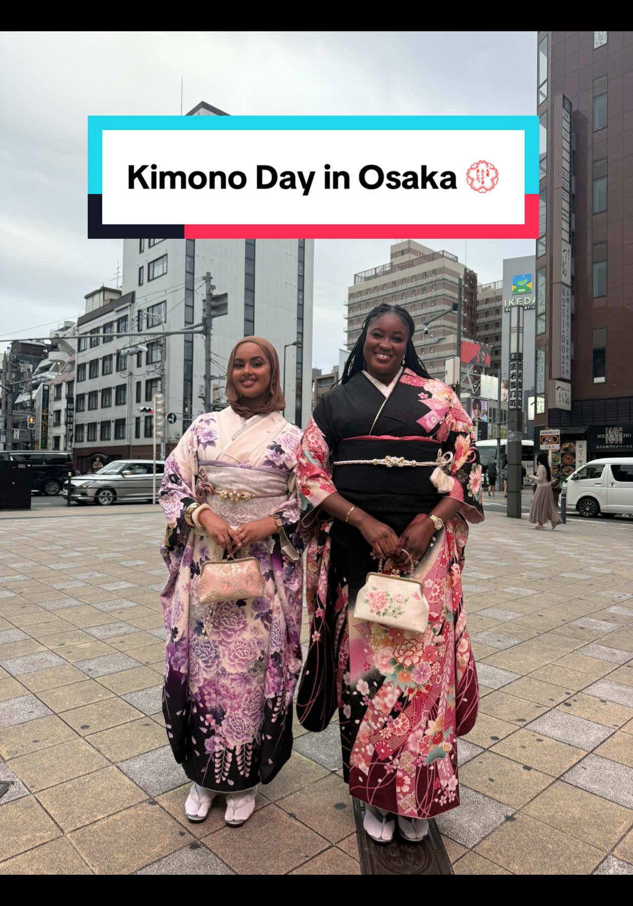 Wore a kimono in Osaka and suddenly became that girl 💮 👘🇯🇵@lowkeyukhti #maincharatermoment #kimono #osakajapan #kimonoexperience #fyp 