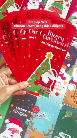 Amplop natal banyak pilihan motif #amplopnatal #natal2025 #merrychristmas #christmas #fyp 