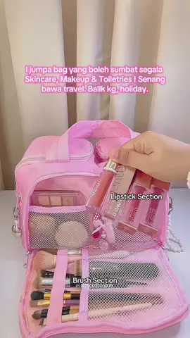 Only 18 darling! 🔥 meet your new must-have bag! #bagmakeup #makeupbag #makeuptips #makeup #bagorganizer