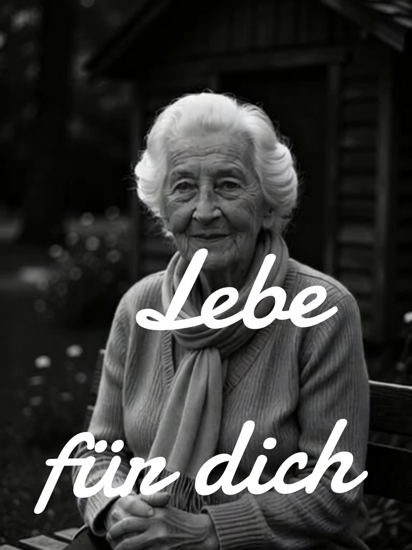 Manchmal braucht es nur einen Gedanken, um zu verstehen, wie kurz das Leben wirklich ist. 🌙✨#oma #herz #hopecore #fernmut #leben 