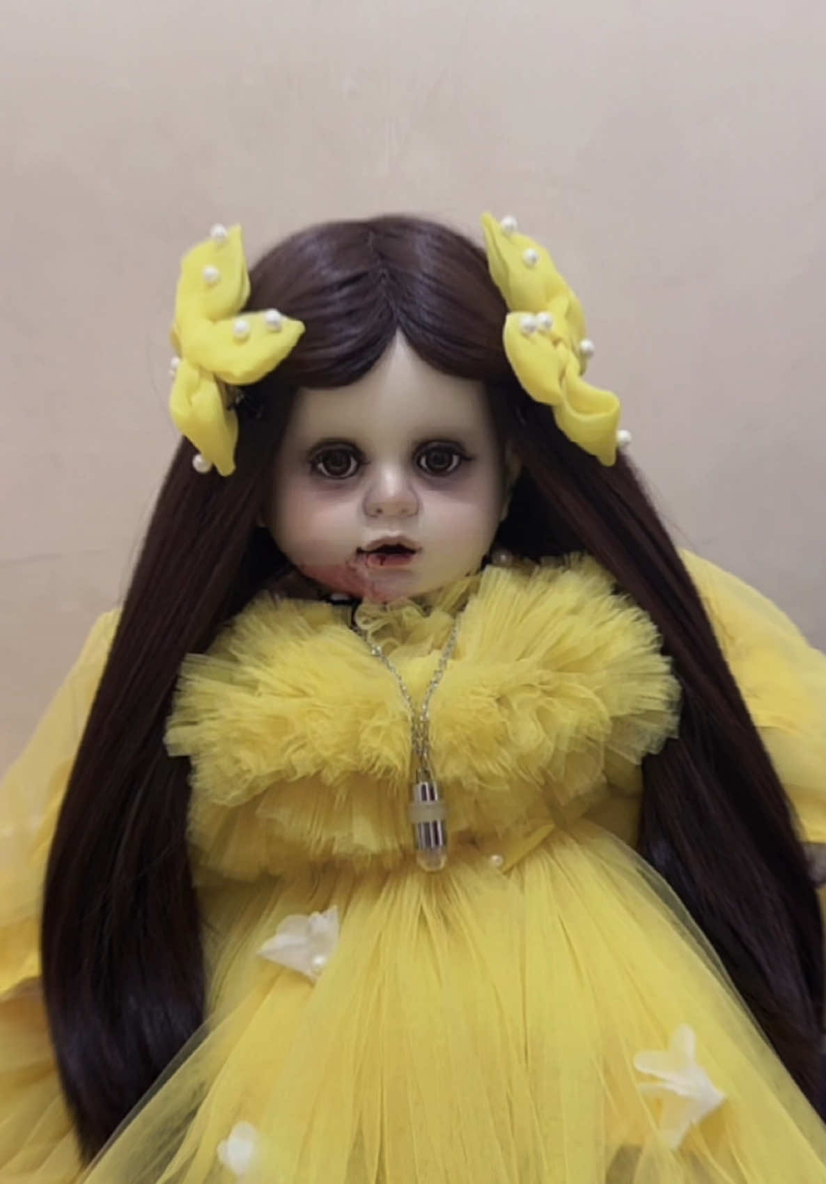 Selain baju merah, ini juga salah satu baju spesialnya si noni belanda🥰 #spiritdolls 