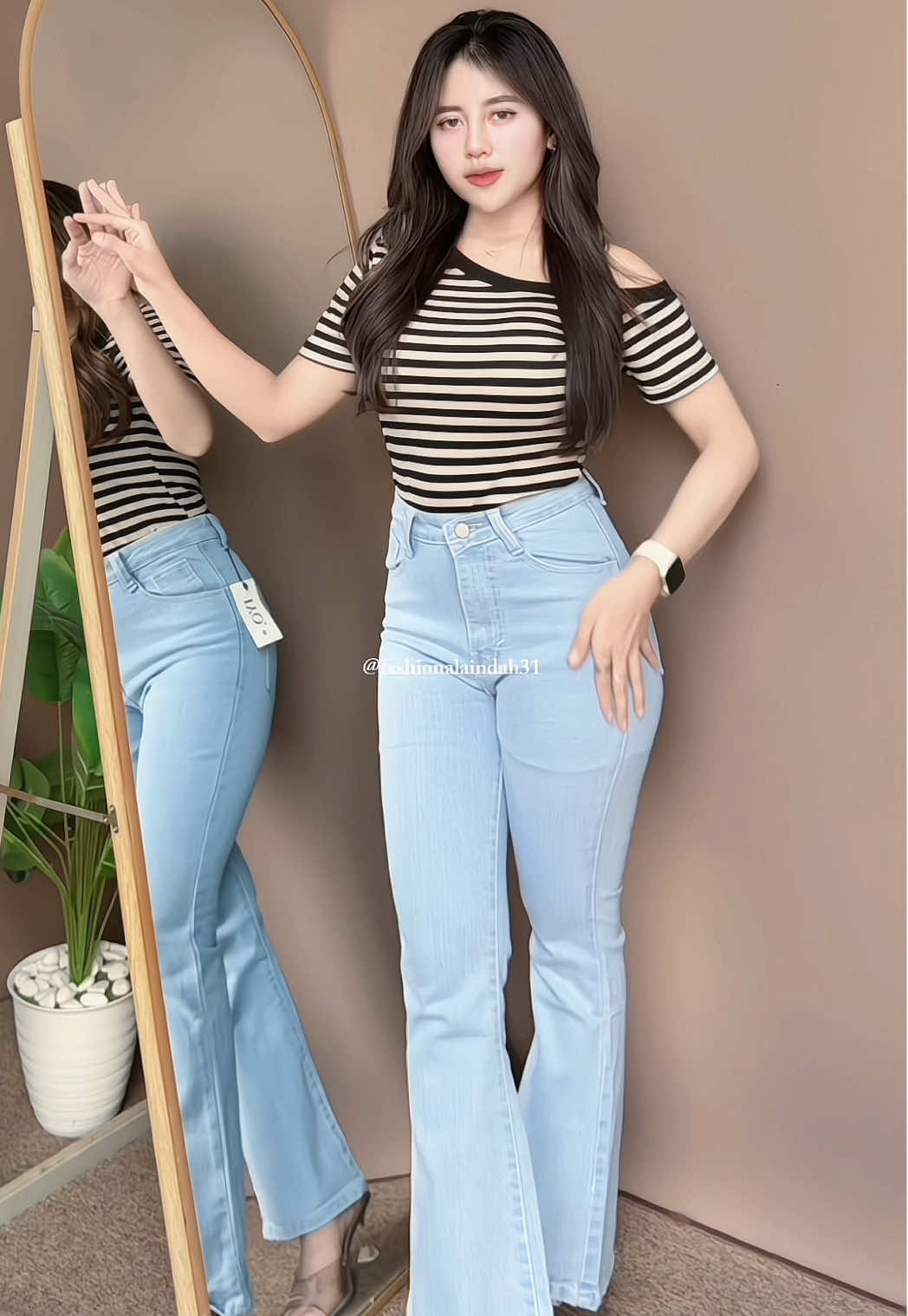 #fashionalaindah #jeanshighwaist #jeans #outfit 
