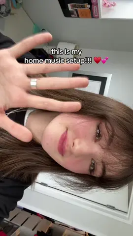 my home setup as of 11/10/2025 (october 11th!) | #viral #fyp #morganthurston #music #setup 