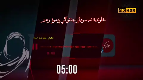 خاونده ته سردار جنتوکي ږموژ رهبر  #naat2025 #foryoupageofficiall❤️❤️tiktoklover #virialvideo #pashtonaat #vvitchtokrising 