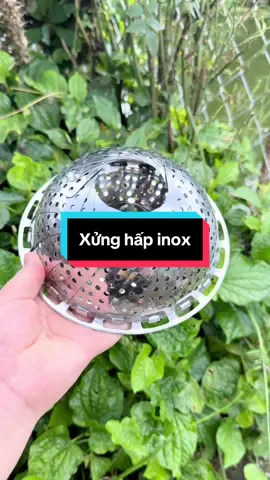 Xửng hấp inox gấp gọn giúp chị em nội trợ đỡ vất vả khi hấp đồ ăn #affiliate #giadungnhabep #xunghapinox #vihapinox  @Dung ở nhà 