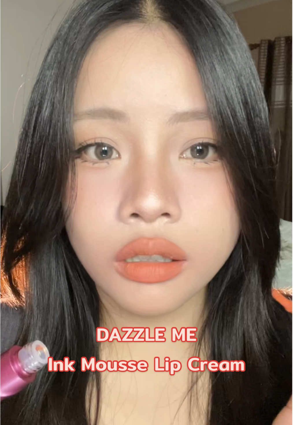 เบาสบายปากมาก แล้วแต่ละสีคือพี่ยอม สีสวยอ่ะ #dazzlemeth #dazzlemebeauty #ลิปมูสแดซเซิลมี   #ลิปมูสเบลอปาก #Inkmousselipcream 
