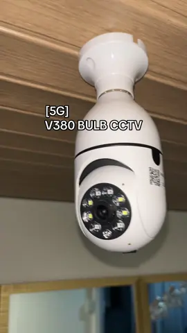 Replying to @Chibi compatible #cctvcamera #v380cctv #bulbcctv 