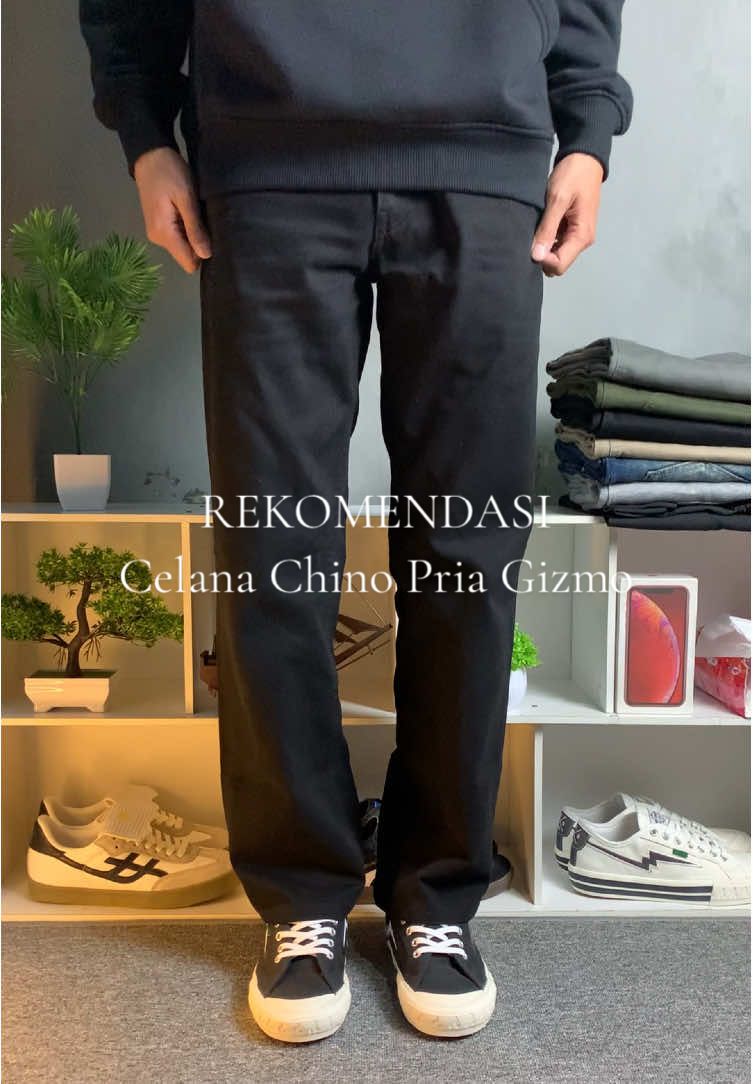 Rekomendasi celana chino pria dari brand Gizmo🔥 #rekomendasi #celana #celanapria #chino 