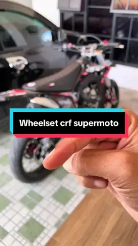 Wheelset crf supermoto bisa CO di kranjang kuning ya  #wheelset #wheelsetsupermoto #wheelsetcrf #crf #crf150supermoto 