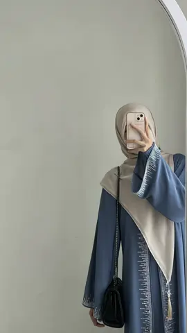 Abaya simpel tapi tetap elegan✨#gamis #abaya #gamislebaran #gamiscantik #lebaran2026 