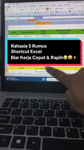 SSSTT... INI RAHASIA🫣🤫 5 rumus dasar Excel yang wajib kamu tau! ⚡ Dengan ini, kamu udah bisa ngolah data dengan cepat dan rapi — tanpa ribet mikirin formula panjang 😎 Cocok banget buat: 📊 Anak kuliahan yang sering dapet tugas data 📈 Pelajar yang baru belajar Excel 💼 Karyawan yang pengen kerja lebih efisien Biar hasil olah datamu makin rapi dan profesional, jangan lupa follow IG kami 👉 @ruangbelajarku.co Karena kalau kamu udah mentok sama tugas, kami siap bantu sampai beres ✨ #RuangBelajarku #ExcelTutorial #TipsExcel #BelajarExcel #jokitugas 