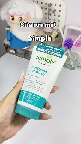 Sữa rửa mặt chân ái cho da dầu mụn đây #Simple #hoptaccungunilever #suaruamatsimple #suaruamatchodamun #tuyetunbox 