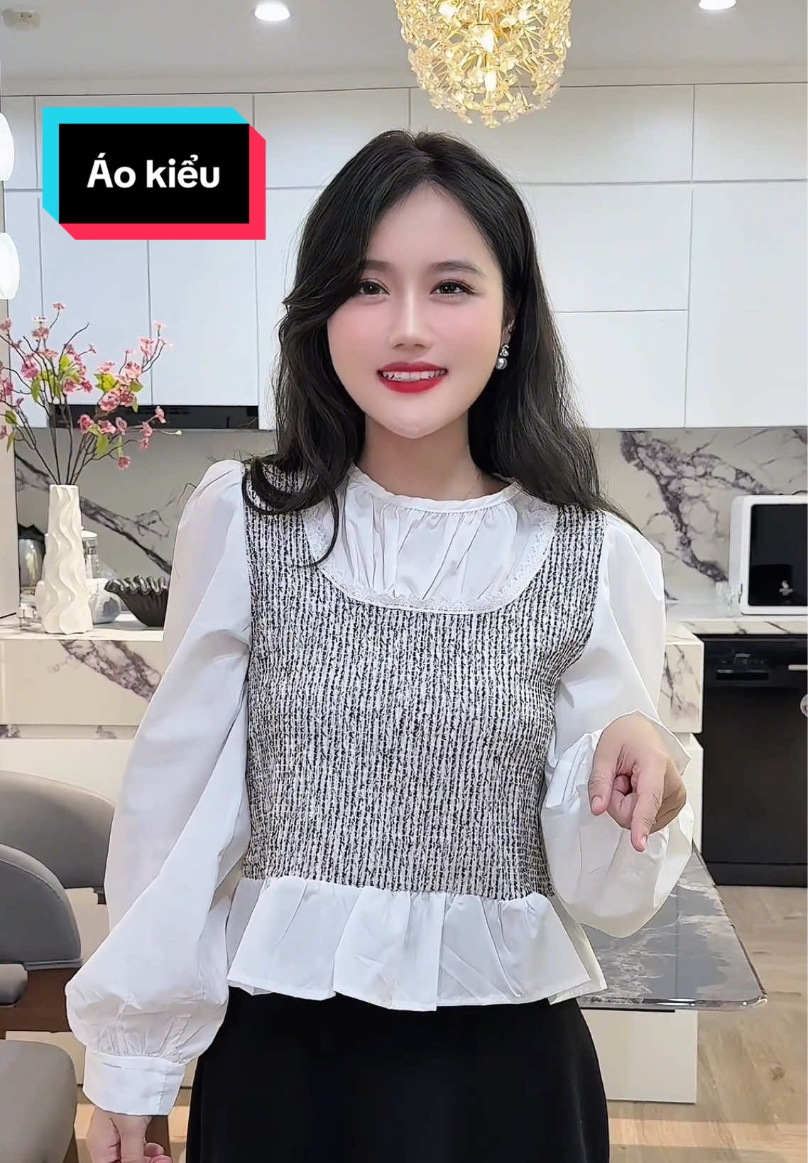 Áo kiểu xinh #aokieunu #doxinhmoingay #fypシ゚ #aokieuxinh #viral 