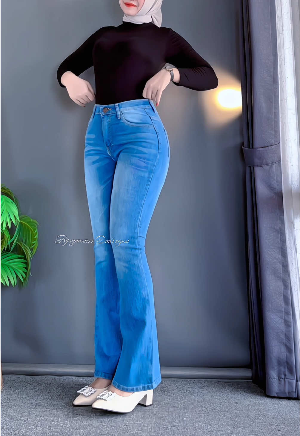 Cakep banget celana cutbraynya😭🫶🏻😻 #cutbrayjeans #cutbraywanita #cutbraykekinian #nyamandipakai #fypage 
