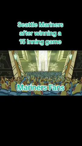 These players gonna sleep til Sundays game at Toranto #seattlemariners #fyp #mlbplayoffs #marinersbaseball #fypシ 