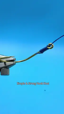 Simple & strong hook knot #fishing #angler #fishinglife #钓鱼 