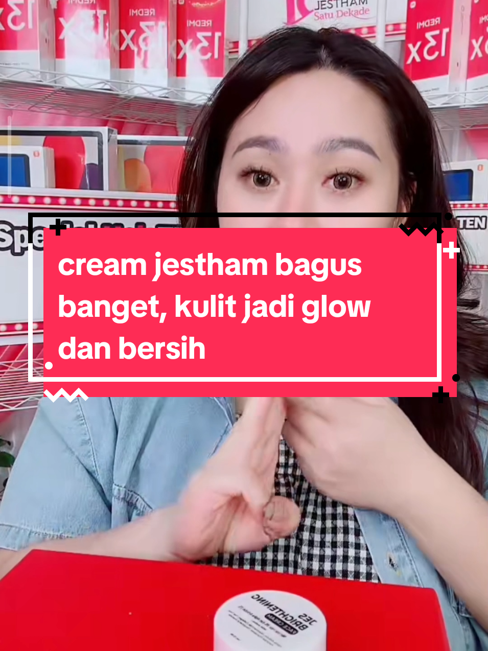 Membalas @utielia.tamin terimakasih kakak🥰 #creampagi #facecream #jestham #jesthamtios #jesthamskincare 