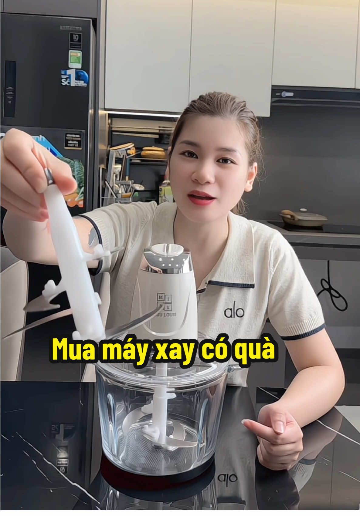 Trả lời @Hà cherry  Mua máy xay ở đây có quà ạ. Tặng lưỡi dao thay thế #mayxay #misu 