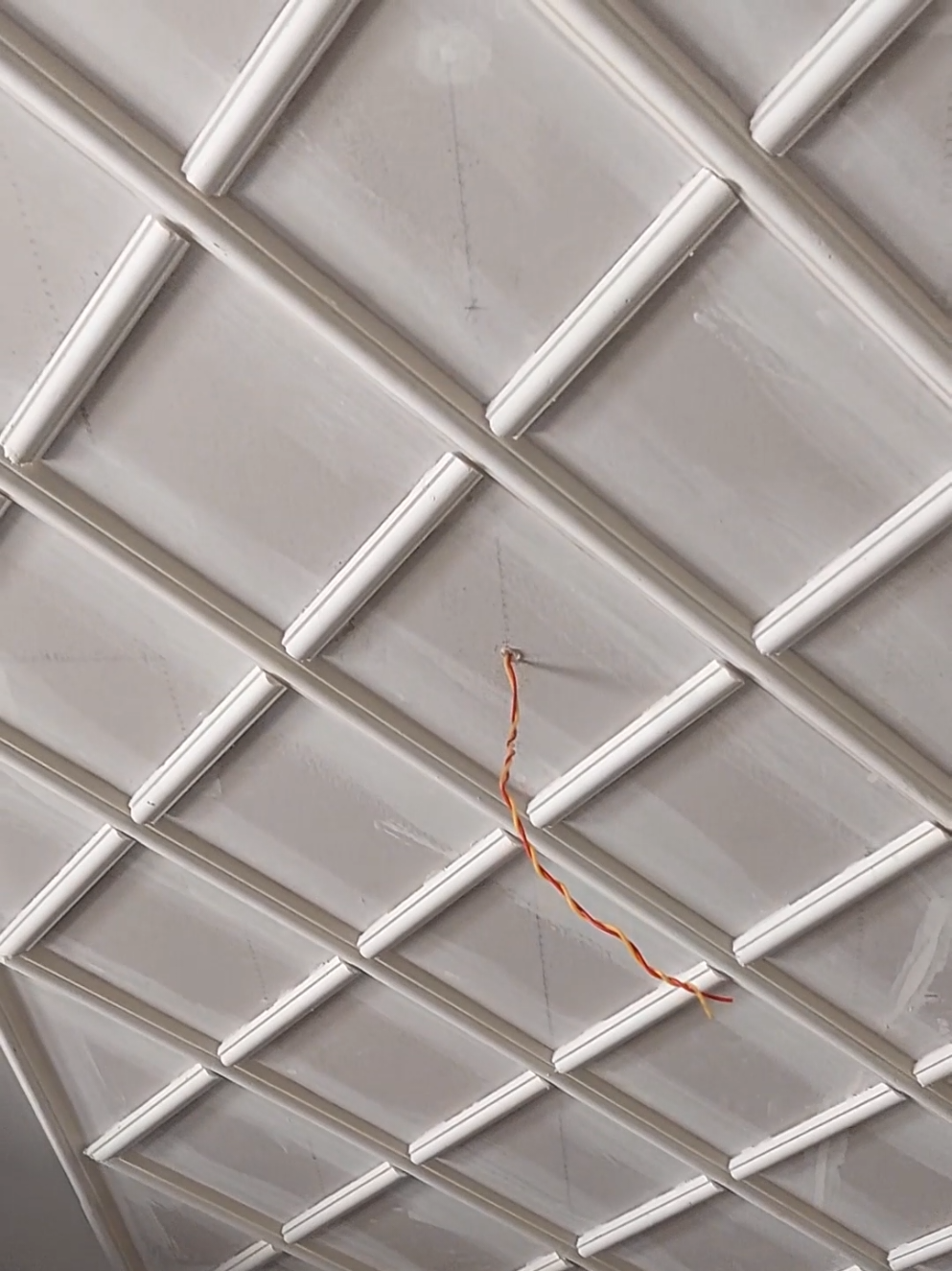 🥵#plafongypsum #diagonal 