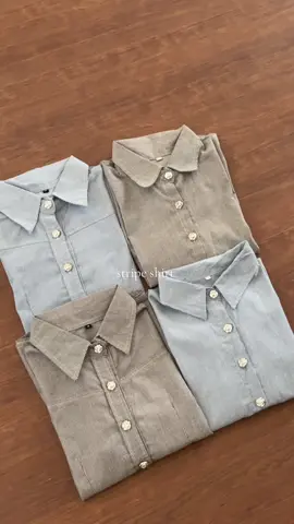 #kemejacotton #kemejawanita  #kemejastyle #kemejastripe #loosefit #fitted #outfitideas #outfitinspo 