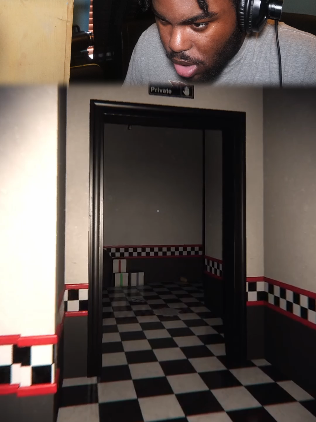 OPEN THE DAMN DOOR! #fredbear #tnaf #nightguardfnaf