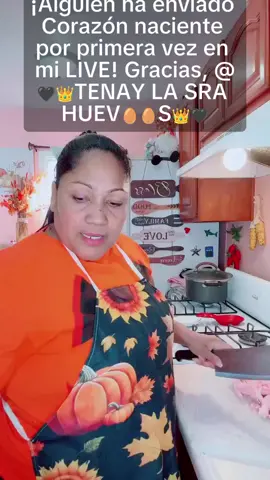 ¡Me ha encantado! ¡Gracias, 🖤👑TENAY LA SRA HUEV🥚🥚S👑🖤! Es la primera vez que veo este Regalo en mi LIVE.#tiktoklive #livehighlights #livegift #buddingheart #corazónnaciente 