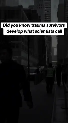 Did you know trauma survivors develop what scientists call #fyp 