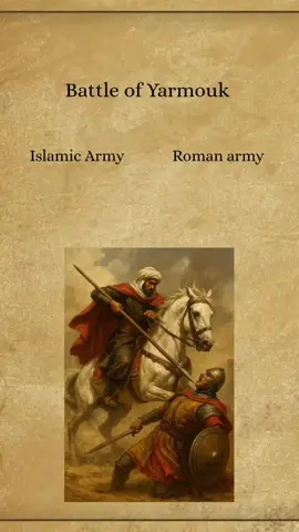 Battle of Yarmouk ⚔️ . . Sources and references  Wikipedia-The history of Islam book #palastine🇵🇸 #salahiddin #arab #islam #islamic_video 