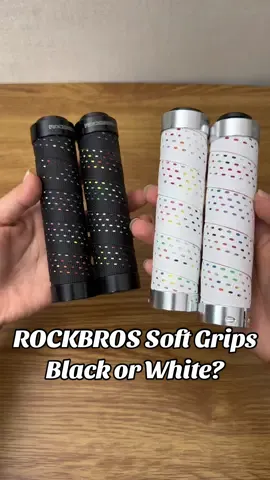 ROCKBROS new bike grips, you like which color? Black or white?#rockbroshandlebargrips #rockbrosgrips #bikegrips #siklistangtiktoker 