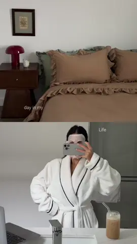 Slow rainy morning at home 🌧️🕯️☕️ #diml #morningroutine #spendthedaywithme #skincareroutine @Kate Somerville @Paula’s Choice @Tatcha US @rhode skin @SK-II @Nespresso USA @H&M @Gap 