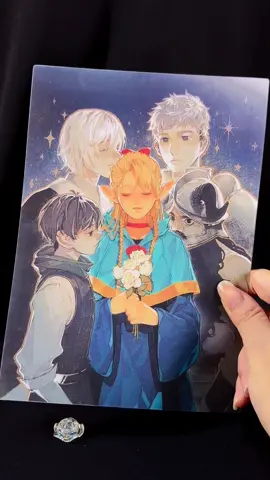Anyone can get this card? It really makes me cry 😭  sometimes marcille reminds me of frieren, immortal life means at the end only you left. #dungeonmeshi #marcille #laios #falin #senshi 
